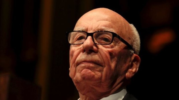 Outspoken: Rupert Murdoch.