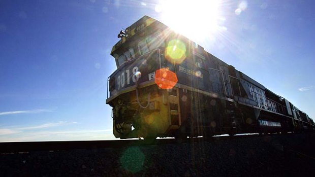 Off track: Queensland rail project is scaled back.