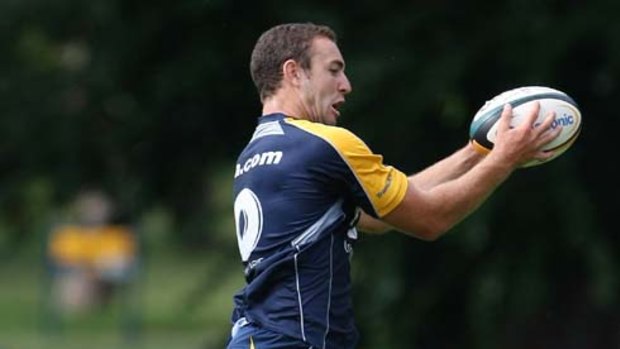 Great leap forward . . . Nic White is ready for Super rugby.