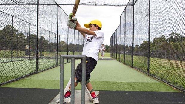 Child’s play ... Participation numbers remain an important aspect of planning for cricket’s future.