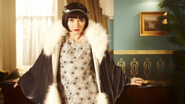 Essie Davis brings the colourful character of Phryne Fisher to life in <i>Miss Fisher's Murder Mysteries</i>.