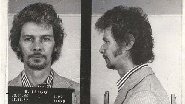 Mugshots of Eddie Trigg who pleaded guilty to conspiracy to abduct Nielsen.