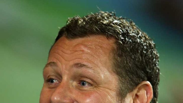 Ex-Northern Ireland international Jim Magilton, pictured coaching Queens Park Rangers in 2009, is poised to become the new coach of the Melbourne Victory.