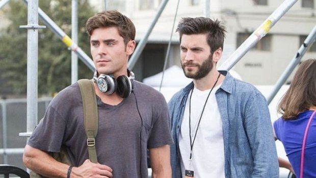 Zac Efron (left) and Wes Bentley start in what would have been a gangster movie in another era, in <i>We Are Your Friends</i>.