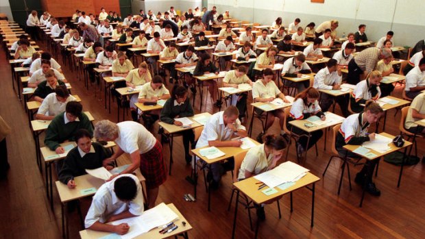 'I don't know why I bothered' ... students used social media to complain about the maths paper.