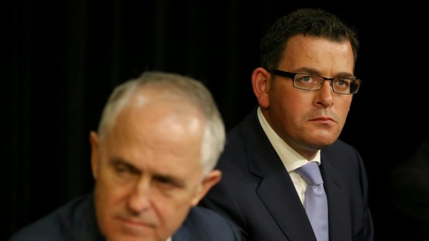 Prime Minister Malcolm Turnbull and Victorian Premier Daniel Andrews don't see eye to eye.