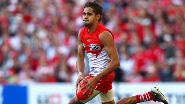 Young recruits Lewis Jetta, (above), and Daniel Hannebery, (below), have added zest and zeal to the Swans in 2010.
