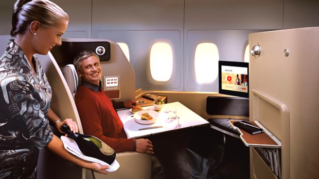 Goodbye to all that ... Qantas plans to remove first-class seats from most planes, except the A380.