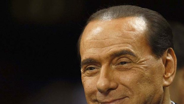 Silvio Berlusconi ... facing trial.