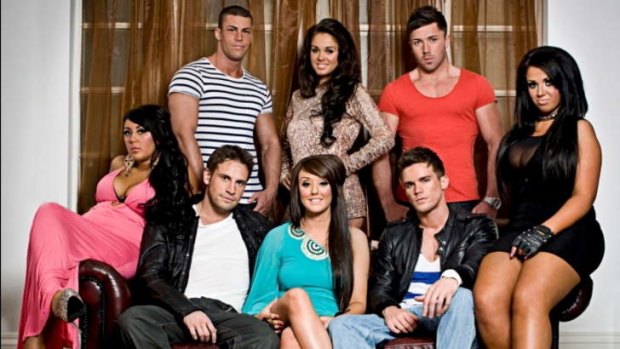 Setting the tone: The cast of <i>Geordie Shore</i>.