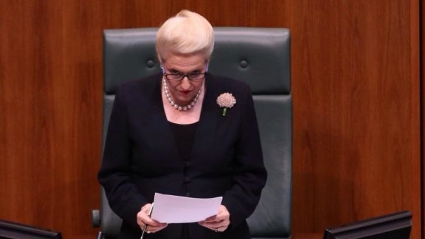 Burqa blunder risks chance of global gig: Speaker Bronwyn Bishop. 