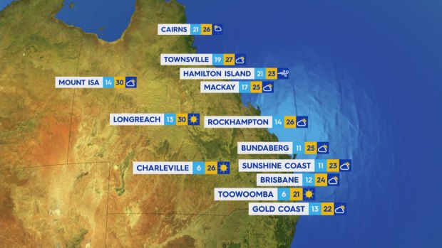 National weather forecast for Tuesday September 17