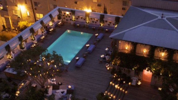 Strip show: the Mondrian's Skybar is the place to be on Sunset Strip.