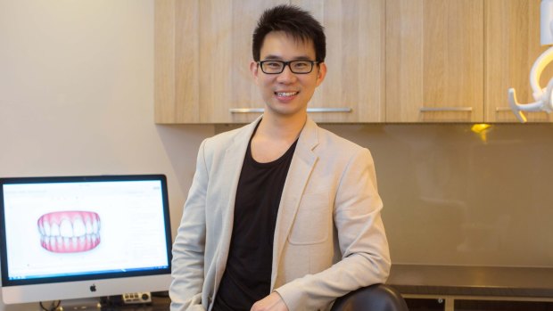 Dr Reuben Sim works four days as a clinician and says there is an artistic as well as health dimension to his practice.