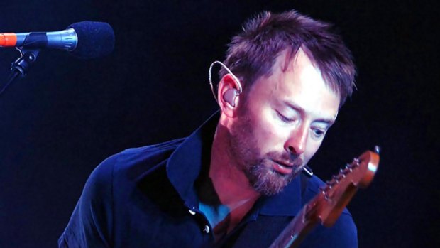 Thom Yorke of Radiohead performs in 2006.