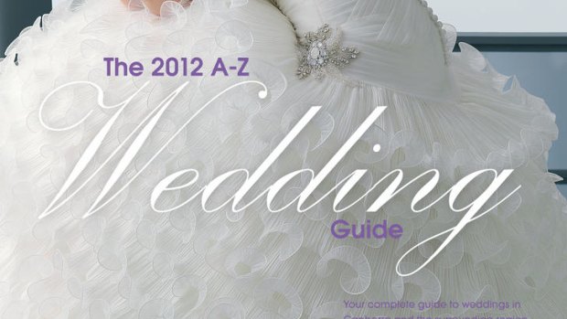 A-Z Wedding Guide cover Canberra