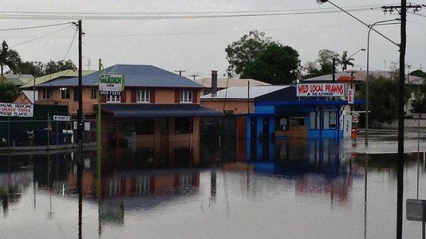 As Ingham streets flood, a severe weather warning remains in place for the Central Coast.
