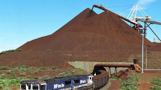 Fortescue's rail project is not as progressed as its port project.