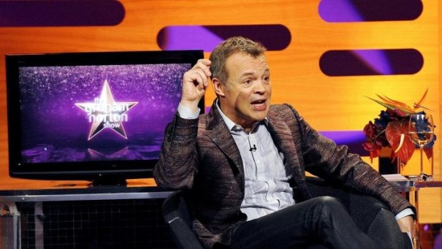 Elf: Graham Norton's trademark wit and mischievous humour is to the fore on his New Year Eve's special. 