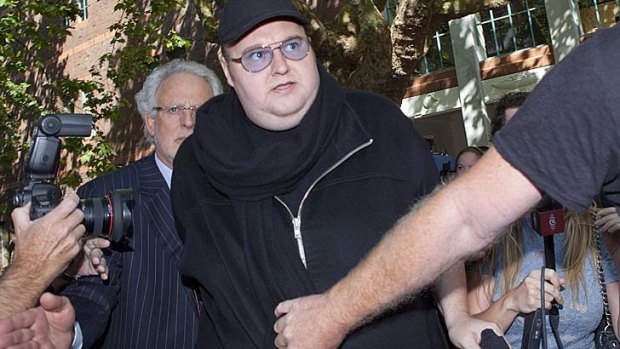 Spied on illegally ... Kim Dotcom.