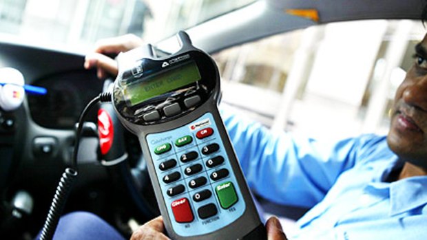 Electronic system ... Cabcharge claims are made electronically 99 per cent of the time.