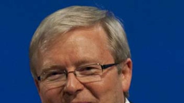 Rewards for support ... Kevin Rudd's backers say he'll be more generous to supporters if re-elected.