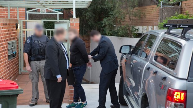 Adam Cranston, 30, was arrested outside his Bondi home on Wednesday.