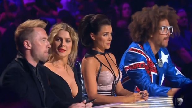 Sunday night was Australian week on <i>The X Factor</i>