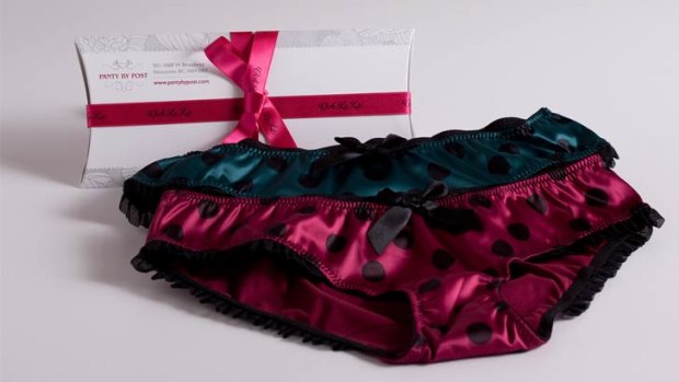 Panty by Post sends about 1000 pairs of underwear around the world each month.