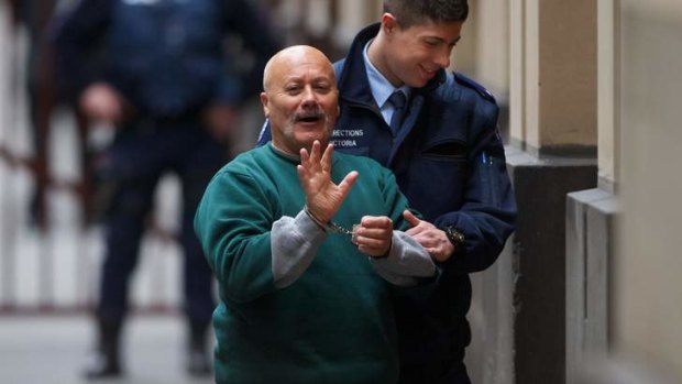 Sentencing due: John Xypolitis outside the Supreme Court last month.