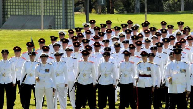 Defence culture questioned ... ADFA graduates have defended the institution.