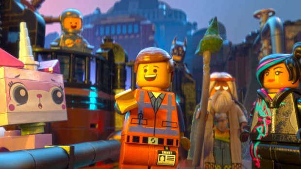 Weekend drawcard ... <i>The Lego Movie</i> lands just shy of <i>Captain America</i> sequel at the Australian box office.