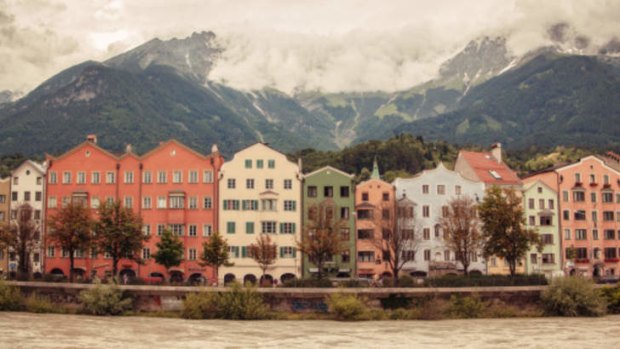 Innsbruck is set on the banks of the Wapptal River and ringed by mountains.