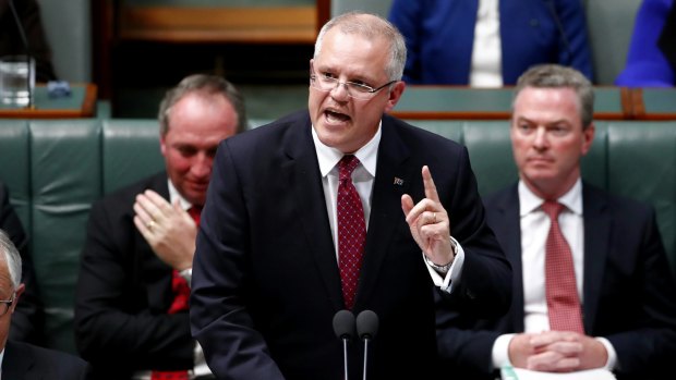 Treasurer Scott Morrison 