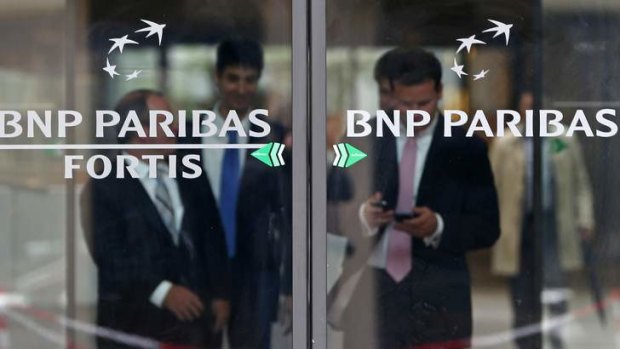 Behind closed doors at the headquarters of BNP Paribas: In the US Justice Department’s sights.