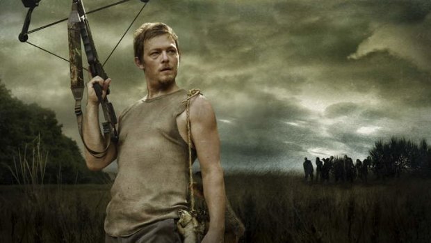 Still standing &#8230; <i>The Walking Dead</i>'s Norman Reedus as popular character Daryl Dixon.