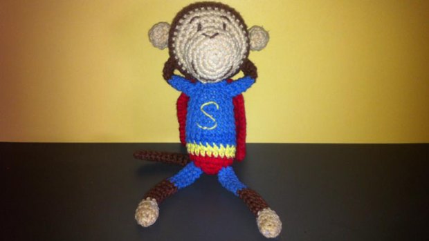 A picture of Supermonkey has been shared thousands of times.
