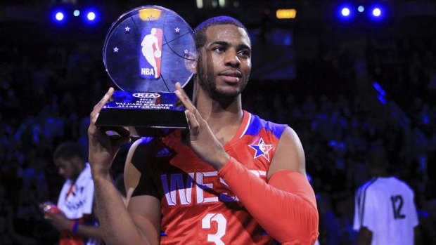 Leading from the front: Los Angeles Clippers guard Chris Paul, the MVP of the 2013 NBA All-Star game, has taken over as president of the players' union.