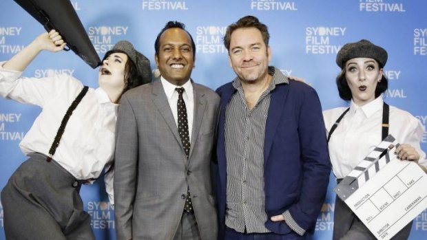 Actors with Sydney Film Festival Director Nashen Moodley and writer-director, Brendan Cowell at the Sydney Film Festival program launch.
