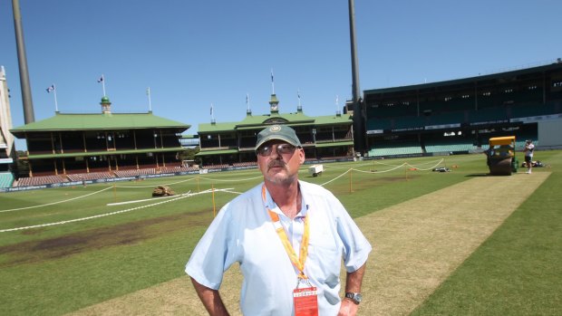 Going out swinging: Retiring SCG curator Tom Parker made his feelings know.