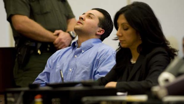 Fifty-one years in jail ... Andrew Gallo reacts after being sentenced