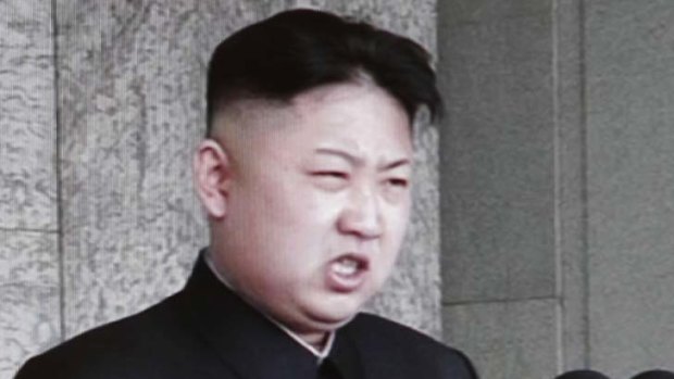 Outspoken ... Kim Jong-un has given his first public address.