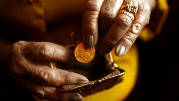 Older Australians are struggling financially.