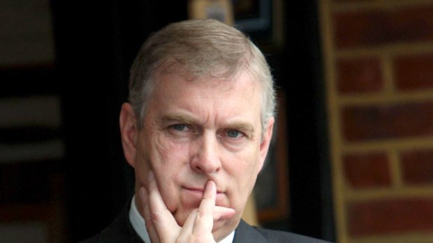 Judgement called into question ... Prince Andrew faces pressure to resign as Britain's rade representative.