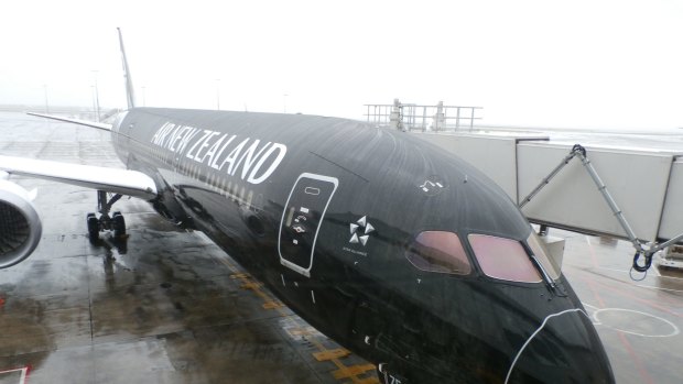 Air New Zealand's first Boeing Dreamliner 787-9.