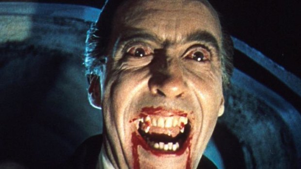 Christopher Lee in <i>Horror of Dracula</i>