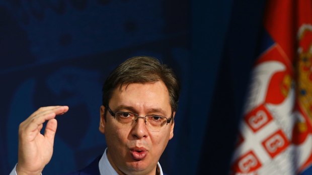 Serbian Prime Minister Aleksandar Vucic  rejects talk of assassination on Sunday. 