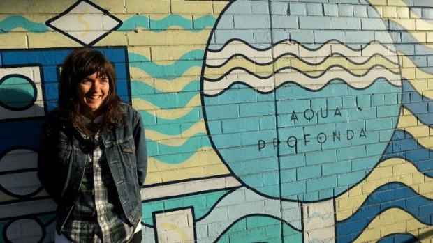 Courtney Barnett at the Fitzroy pool: "Basically, everything I sing about is something that happened."