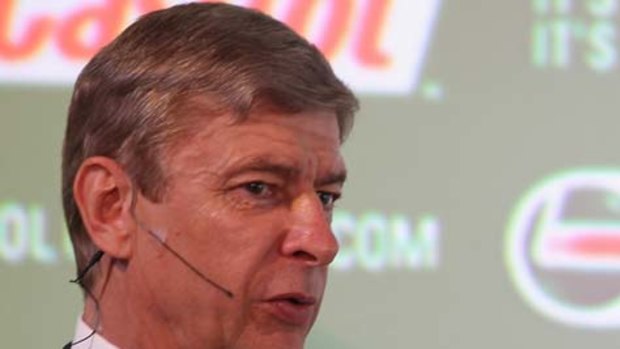 Arsene Wenger ... believes the Socceroos have a 40 per cent chance against Germany