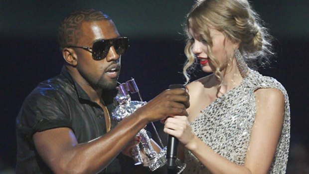 Kanye West interupts Taylor Swift at the 2009 MTV Video Music Awards, an event with ripples felt at the University of Sydney this week.